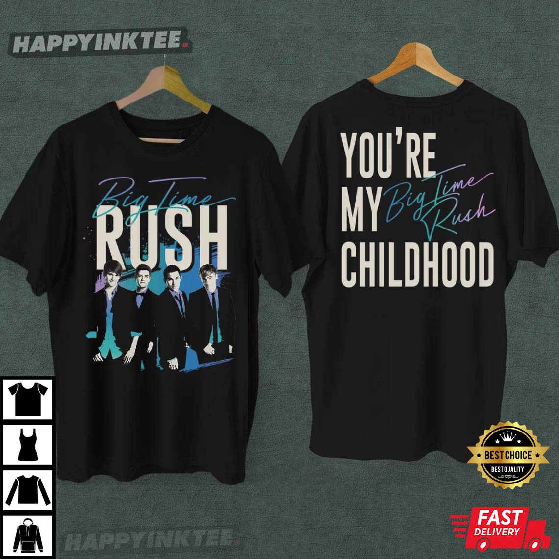 Big Time Rush Tour 2022 You Are My Chilhood T-Shirt