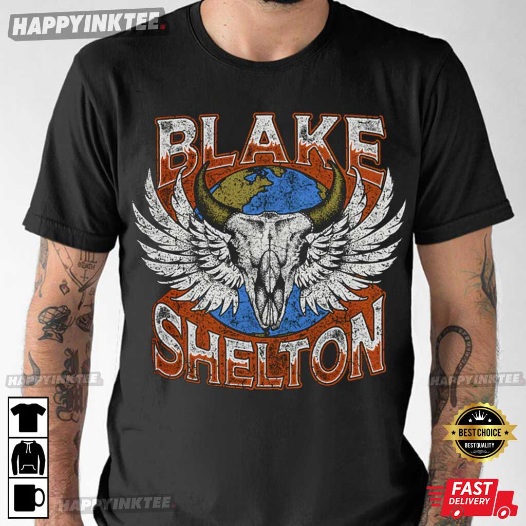 Blake Shelton 2023 Tour Back To The Honky Tonky T-Shirt