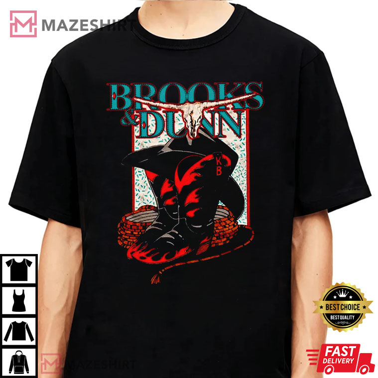 Brooks & Dunn Cowboy Town Tour Best T-Shirt