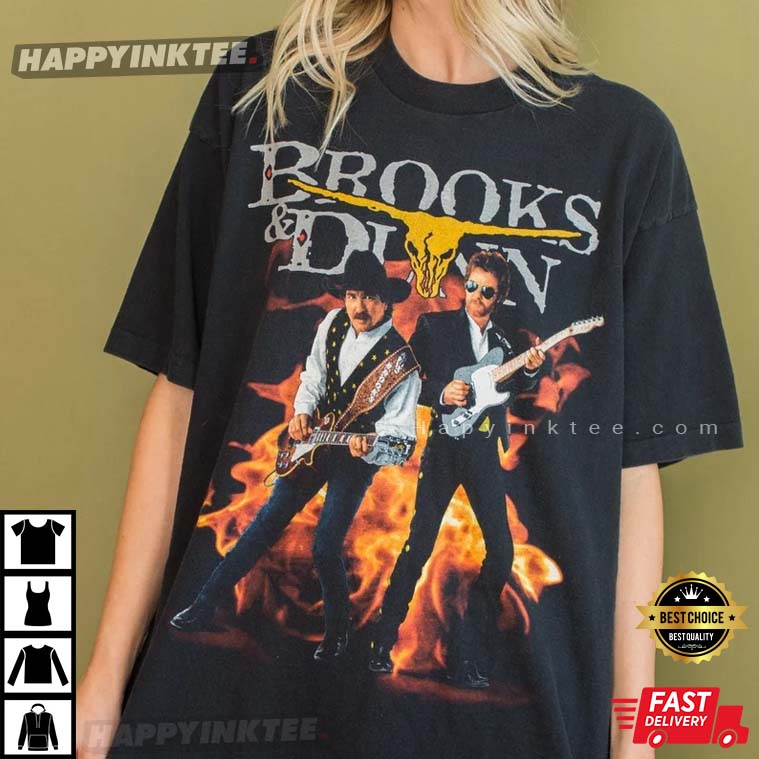 Brooks And Dun Country Music Concert Merch T-Shirt