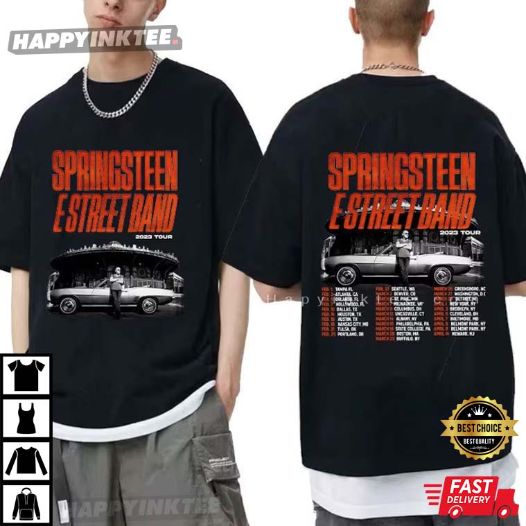 Bruce Springsteen And The E Street Band Tour 2023 T-Shirt