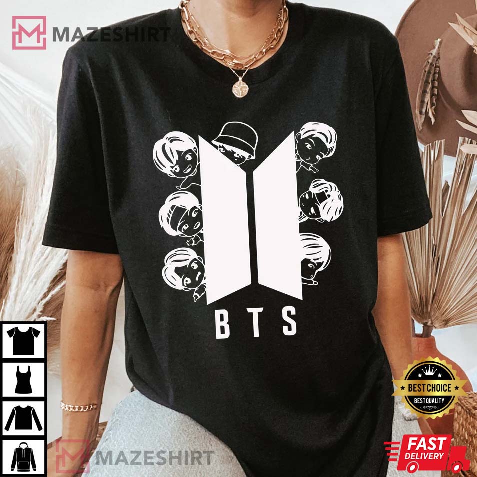 Bts Boys and Logo, BTS the best moments T-Shirt