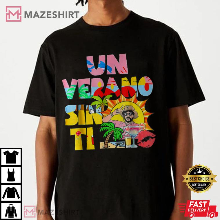 Bunny Un Verano Worlds Tour Sin Ti Merch Best T-Shirt