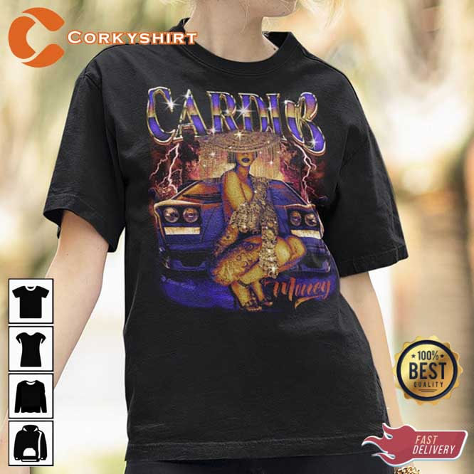 Cardi B Vintage Bootleg Unisex T-Shirt