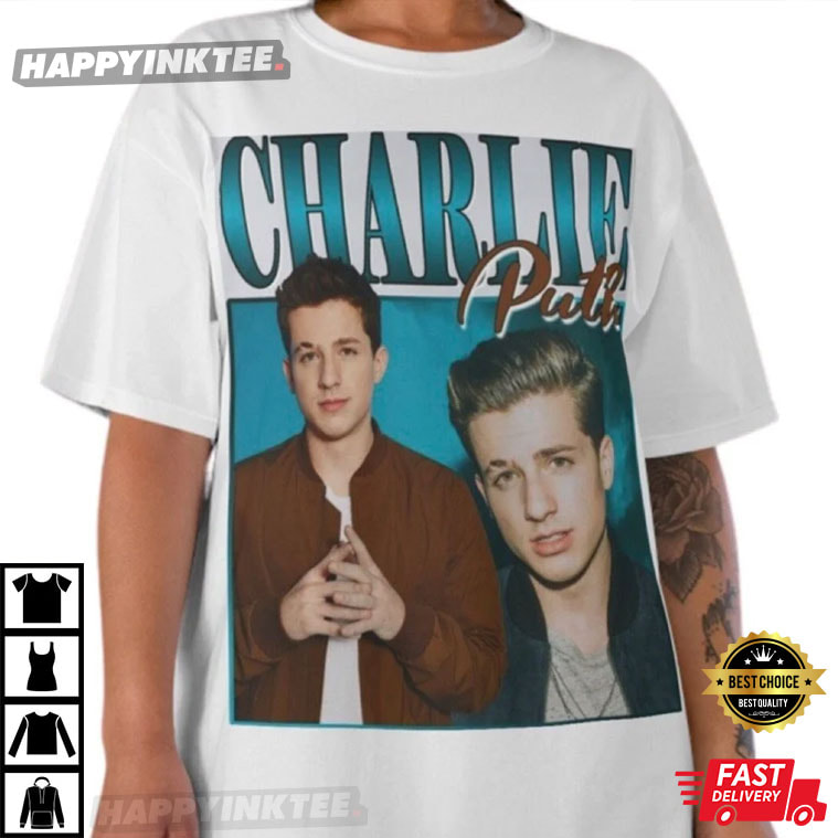 Charlie Puth Vintage Graphic Fan Gift T-Shirt