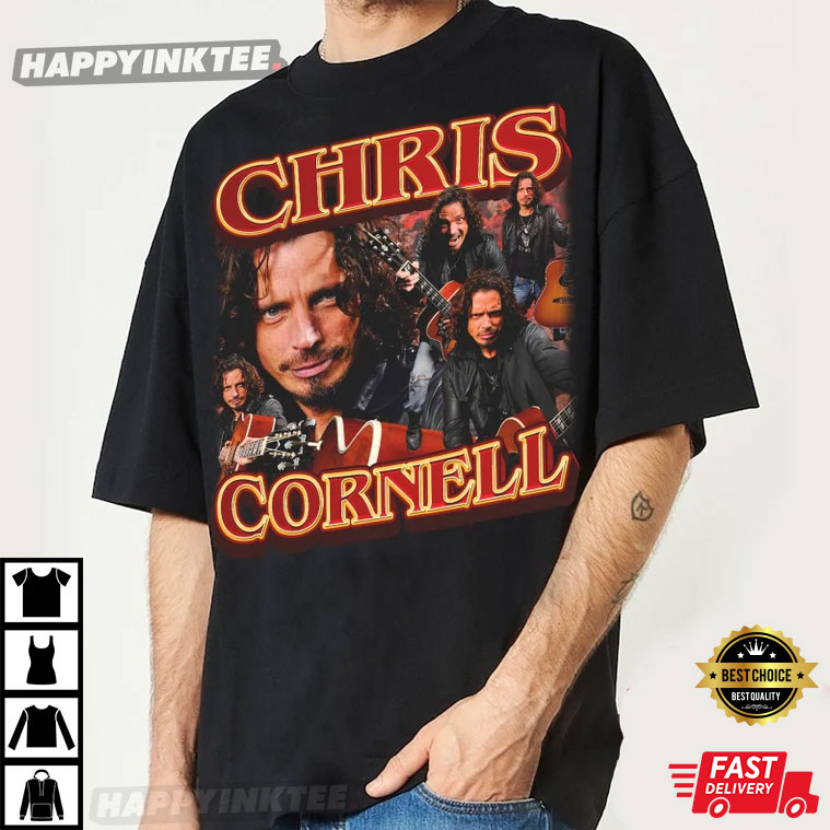 Chris Cornells Vintage 90s Graphic T-Shirt