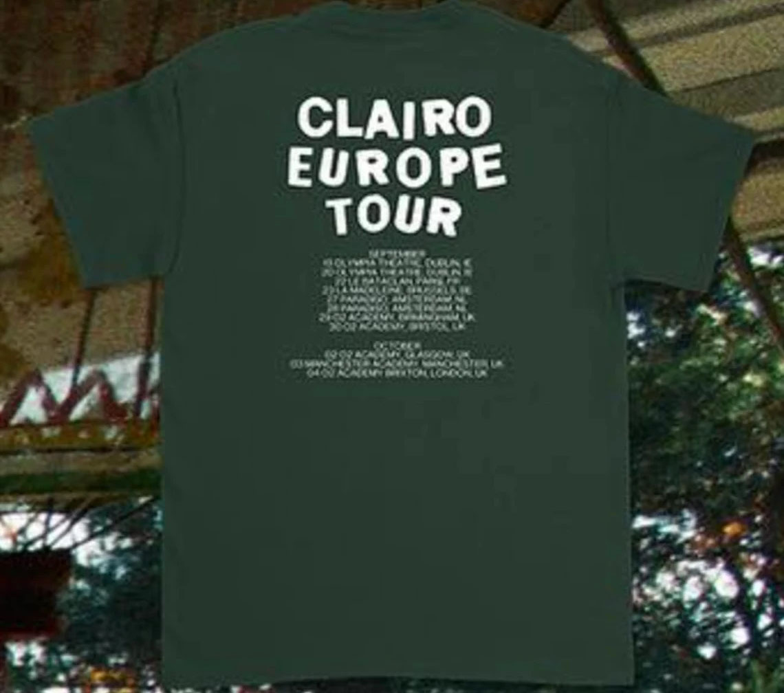 Clairo 2022 Europe Tour Sling T-Shirt