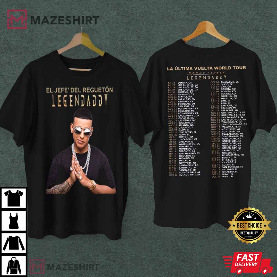 Daddy Yankee La Ultima Vuelta Tour 2022 Best T-Shirt