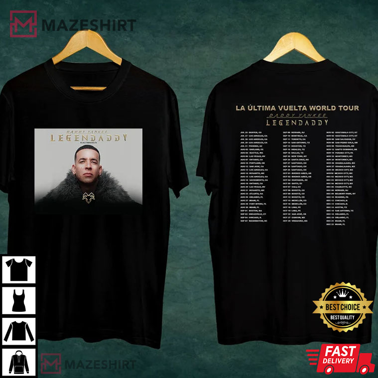 Daddy Yankee Tour Gift For Fan T-Shirt