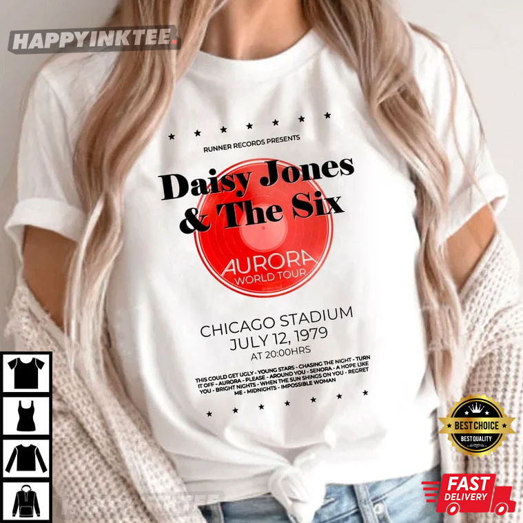 Daisy Jones and The Six Aurora World Tour T-Shirt - Bring Your Ideas, Thoughts And Imaginations Into Reality Today