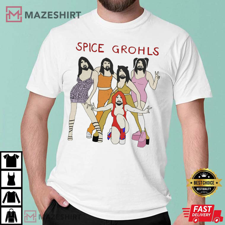 Dave Music Spice Grohls Girl Funny T-Shirt