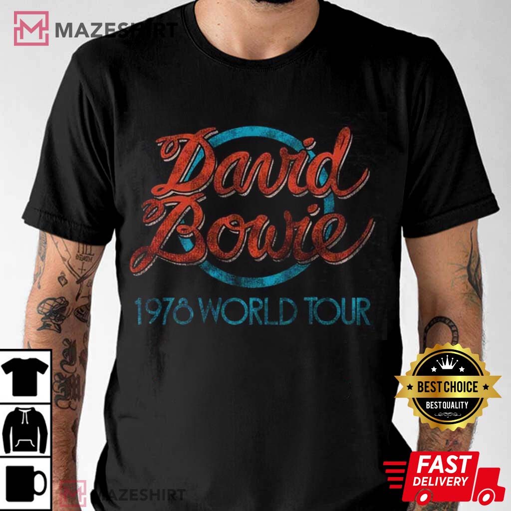 David Bowie World Tour T-Shirt