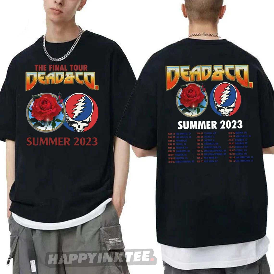 Dead And Company Announce Final Summer Tour 2023 T-Shirt - Bring Your Ideas, Thoughts And Imaginations Into Reality Today