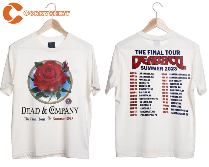 Dead And Company Summer Tour 2023 Shirt