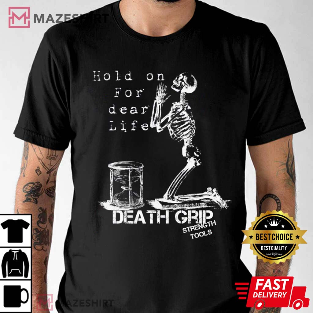 Death Grips Band Hold On For Death Life 2023 Tour T-Shirt