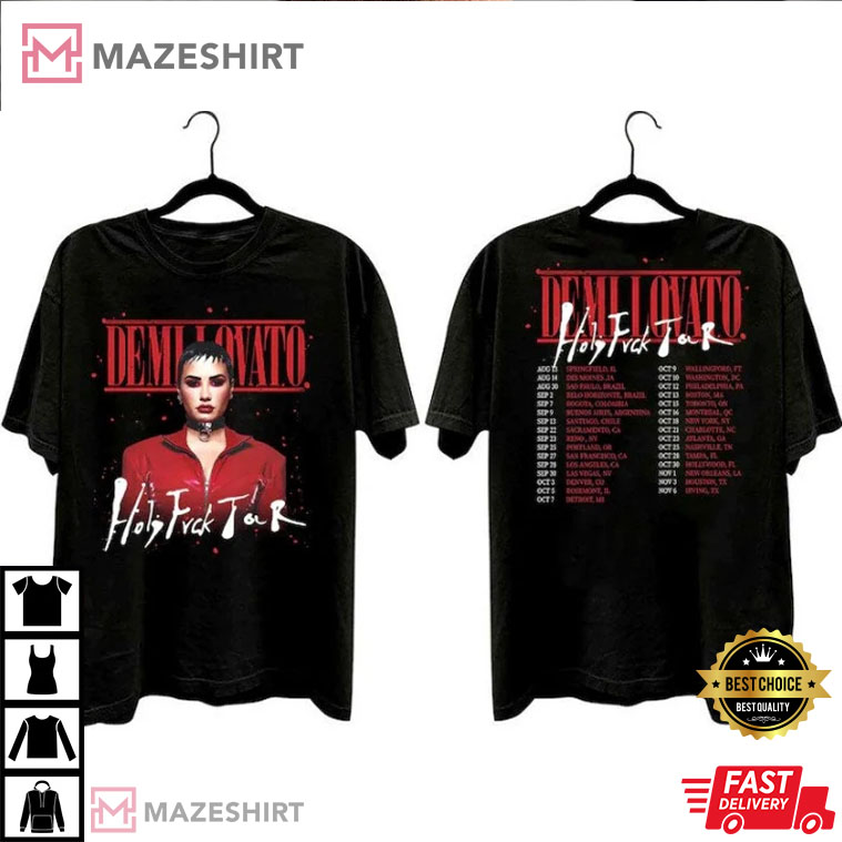 Demi Lovato Holy Fvck 2022 Tour Best T-Shirt