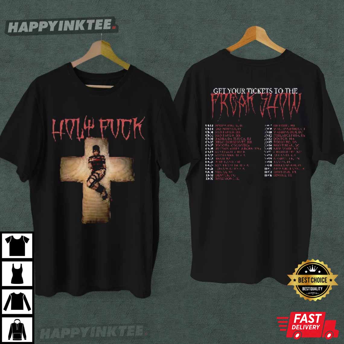 Demi Lovato Holy Fvck Tour T-Shirt