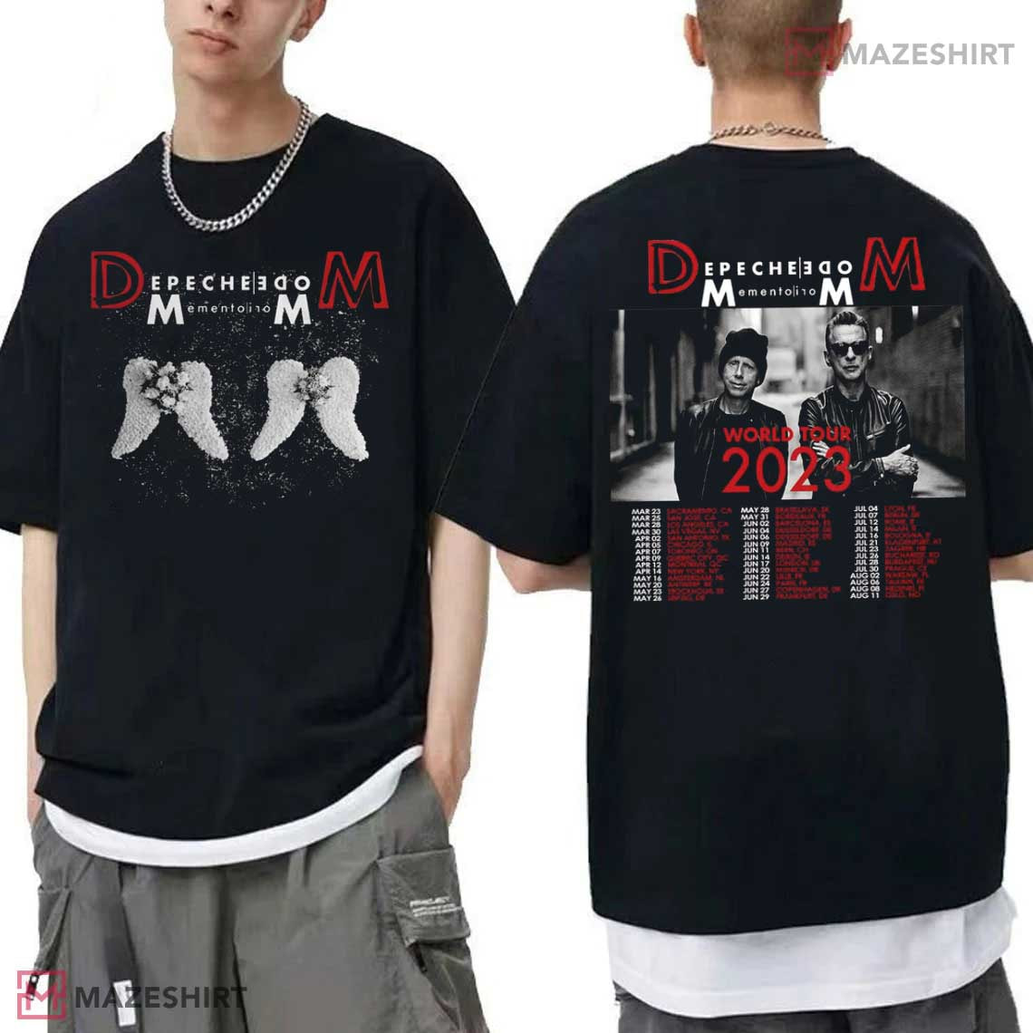 Depeche Mode Memento Mori Gift For Fan T-Shirt