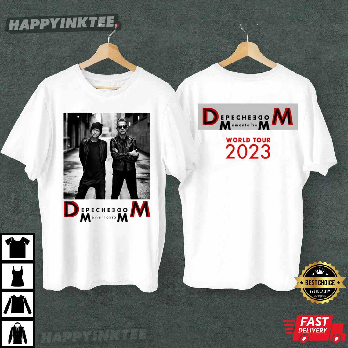 Depeche Mode - Memento Mori World Tour 2023 T-Shirt
