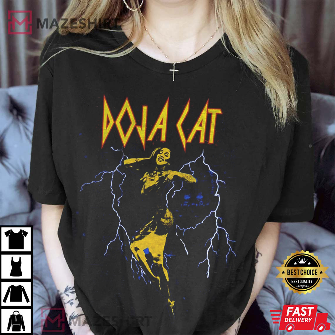 Doja Cat Lightning Planet Her Gift For Fan T-Shirt