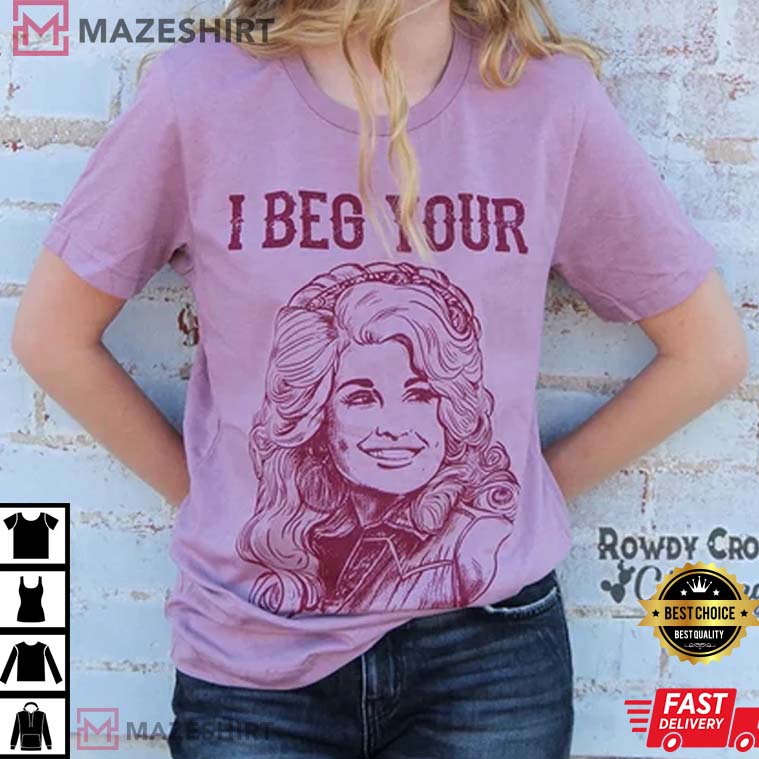 Dolly Parton 1994 I Beg Your Parton T-Shirt