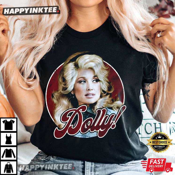 Dolly Parton Retro Country Western Music T-Shirt