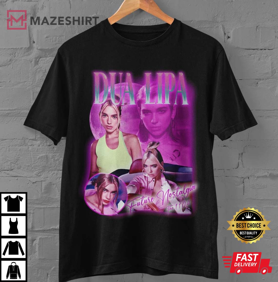 Dua Lipa Vintage Singger Gift For Fan