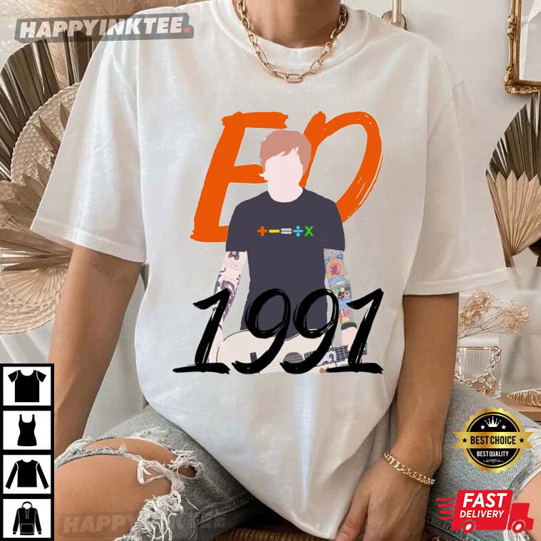 Ed Sheeran Mathematics America Tour 2023 Merch T-Shirt