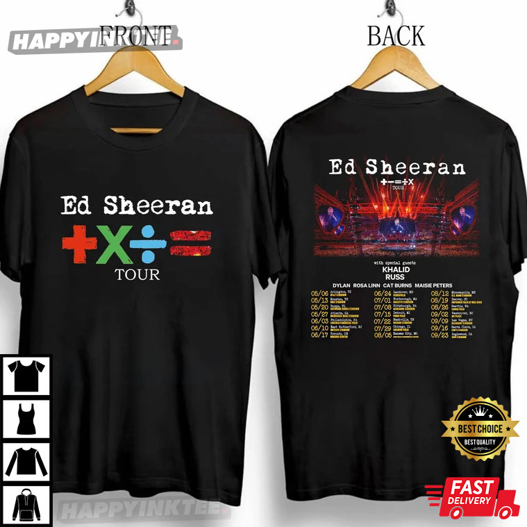 Ed Sheeran Mathematics Tour Australia - US 2023 Best T-Shirt