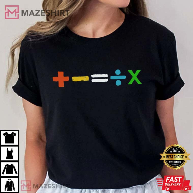 Ed Sheeran The Mathletics Tour T-Shirt