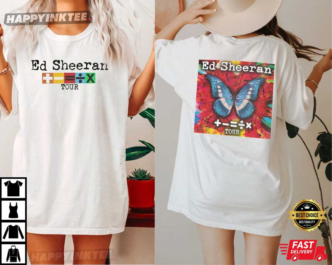 Ed Sheeran Tour 2023 Bad Habit Gift For Fan T-Shirt - Bring Your Ideas, Thoughts And Imaginations Into Reality Today