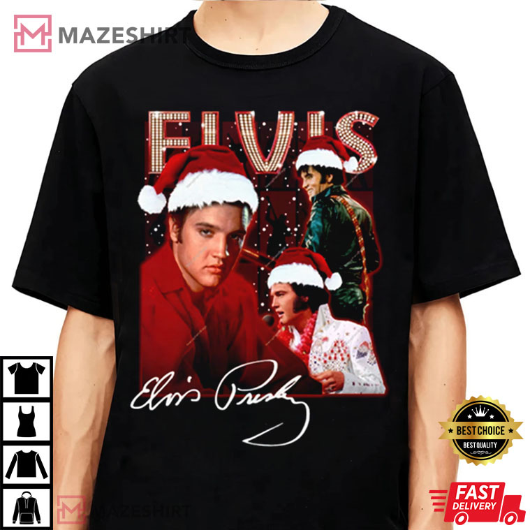 Elvis Presley Christmas Gift For Fan T-Shirt