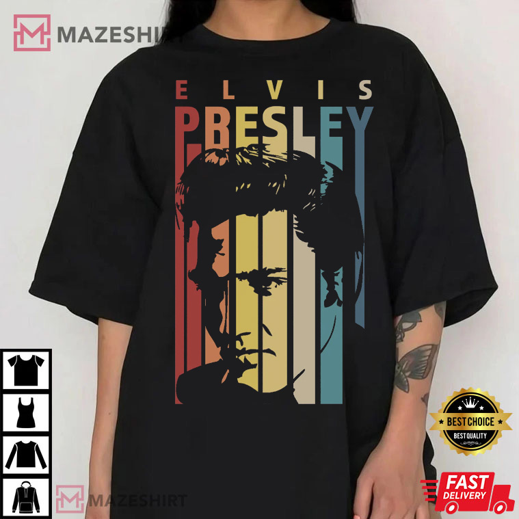 Elvis Presley Retro Vintage Gift For You And Friends T-Shirt