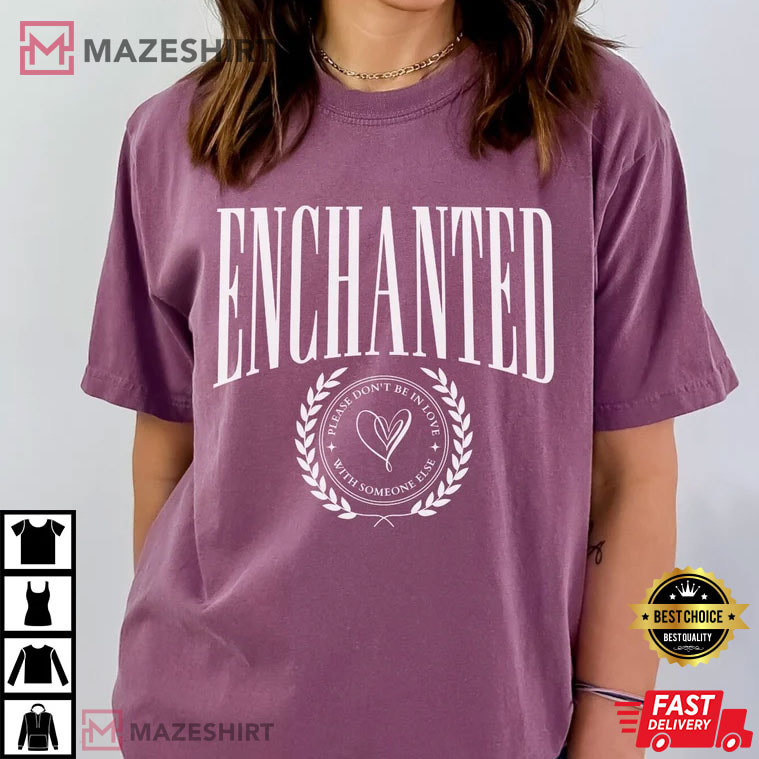 Enchanted Speak Now Era Swiftie Merch Comfort Colors T-Shirt