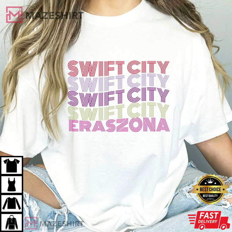 Eraszona Swiftie Merch Comfort Colors T-Shirt