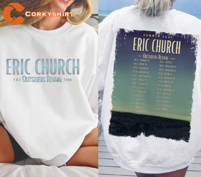 Eric Church the Outsiders Revival Tour 2023 Shirt