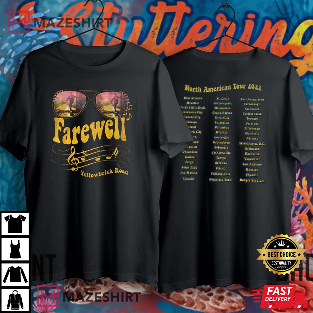 Farewell Yellow Brick Road Tour 2022 Gift For Fan