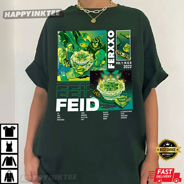 Feliz Cumpleaños Ferxxo 2022 Feid Vintage Merch T-Shirt