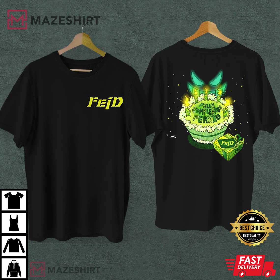 Feliz Cumpleaños Ferxxo Feid Merch T-Shirt