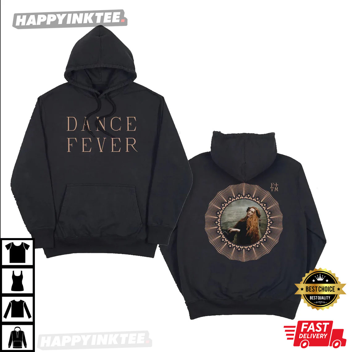 Florence And The Machine Dance Fever Tour Merch T-Shirt