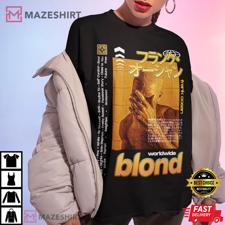 Frank Ocean Blond White Ferrari car retro shirt, hoodie, sweater