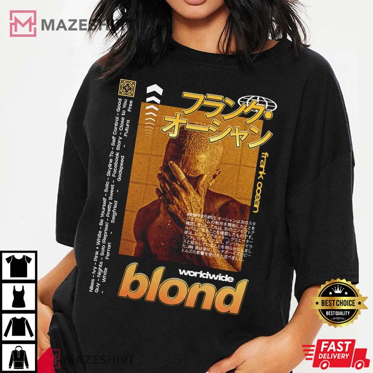 Frank Ocean Blonde Gift For Fan Best T-Shirt