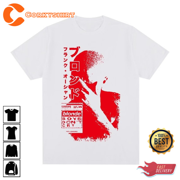 Frank Ocean Blonde Hip Hop Album Cover Hip Hop Rap Unisex T-shirt