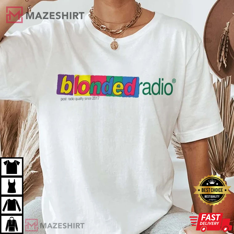 Frank Ocean Blonded Radio, Frank Ocean Gift For Fan Shirt