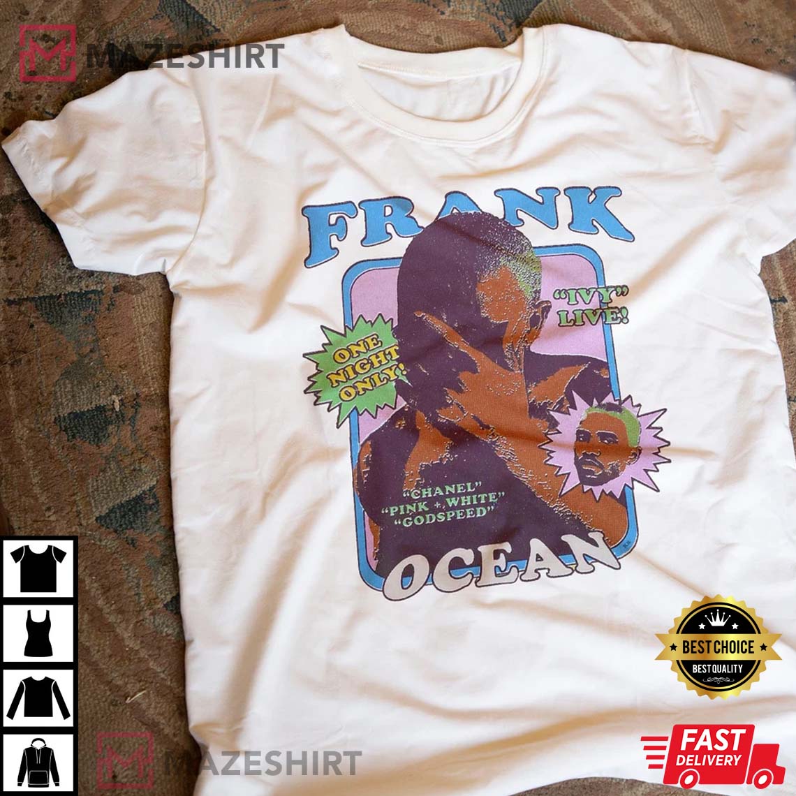 Frank Ocean Vintage, Frank Ocean Gift For Fan T-Shirt