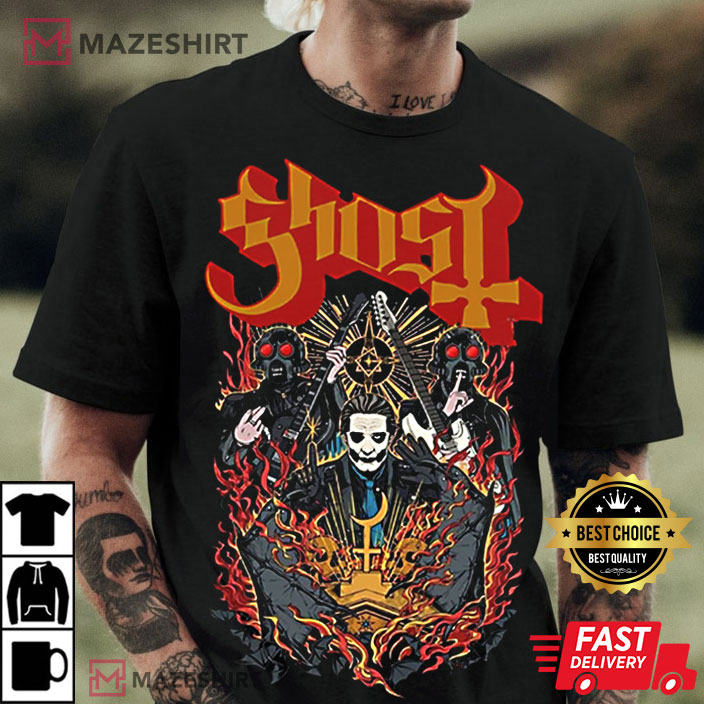 Ghost Metal Band Tour 2022 Best T-Shirt