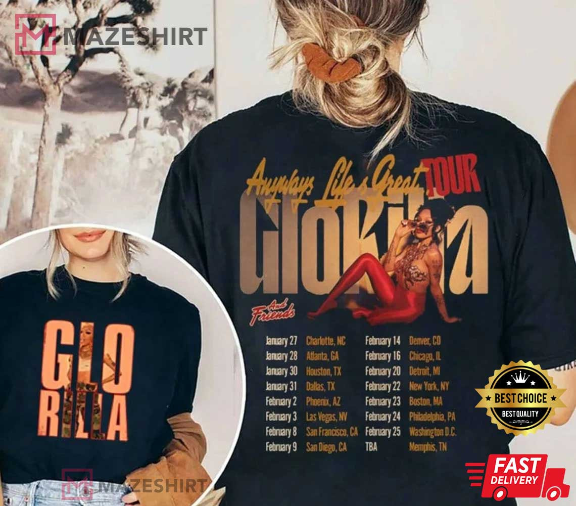 Glorilla The Second Leg North America Tour 2023 T-Shirt