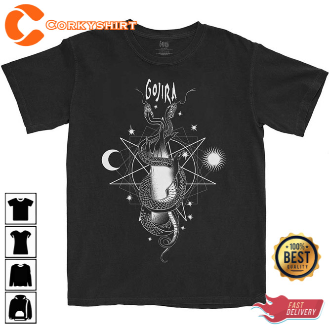 Gojira Celestial Snakes Unisex T-Shirt Gift For Fan