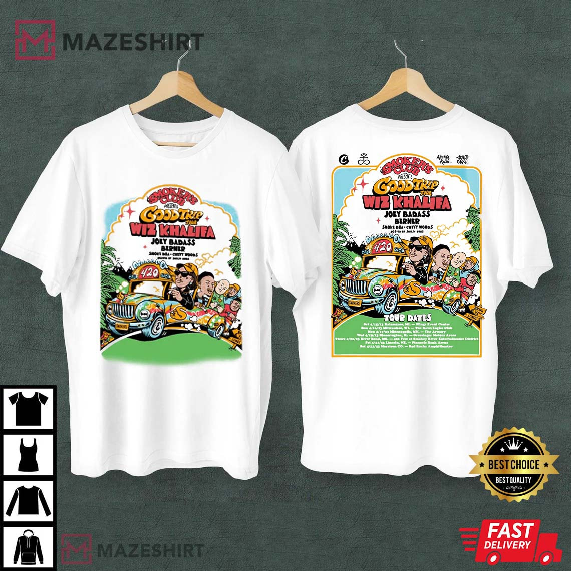 Good Trip Wiz Khalifa Merch T-Shirt