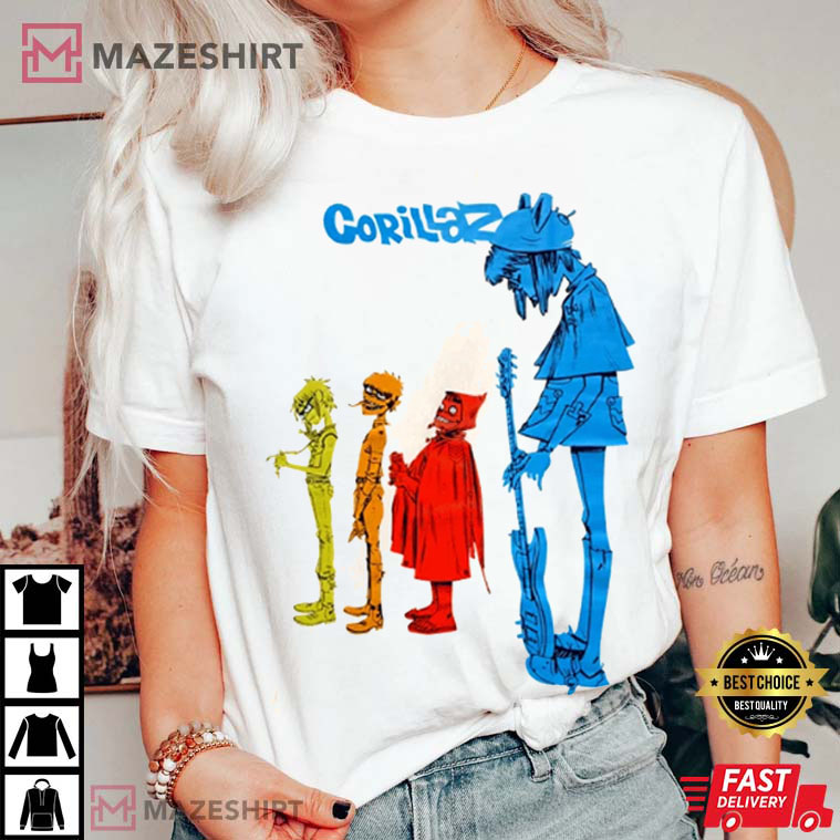 Gorillaz Rock The House Best T-Shirt